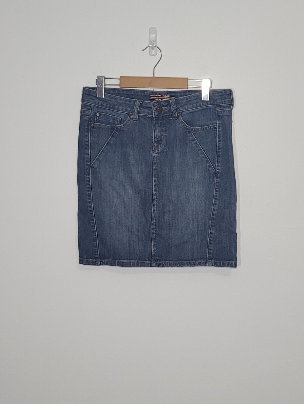 Makers Of True Original 100% Cotton Denim Jean Skirt Timeless Size 30